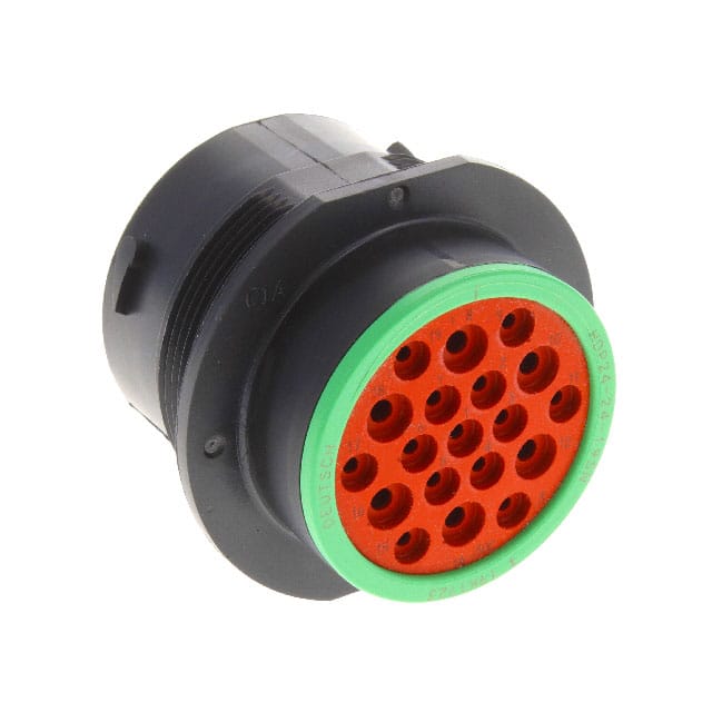 HDP24-24-19SN CONN RCPT HSG FMALE 19POS PNL MT