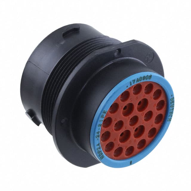 HDP24-24-21PE CONN RCPT HSNG MALE 21POS PNL MT