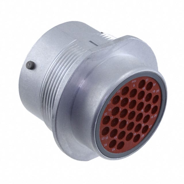 HD34-24-31PT CONN RCPT HSNG MALE 31POS PNL MT