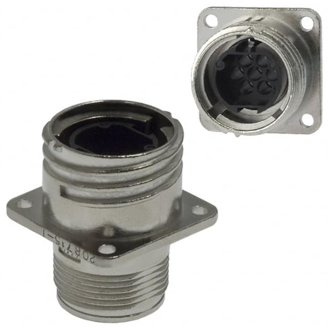 208715-1 CONN RCPT HSNG MALE 7POS PNL MNT
