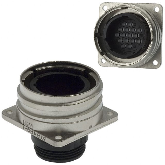 208489-1 CONN RCPT HSNG MALE 16POS PNL MT