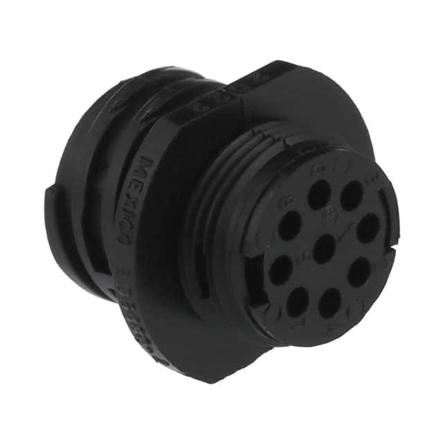 206486-2 CONN RCPT HSNG MALE 9POS INLINE