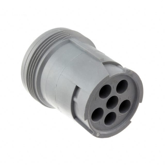 HD14-6-96P CONN RCPT HSNG MALE 6POS INLINE