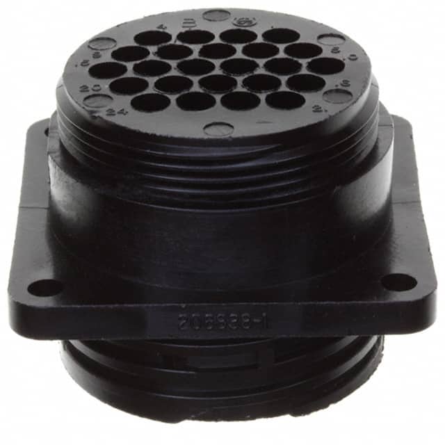 206838-3 CONN RCPT HSNG MALE 24POS PNL MT