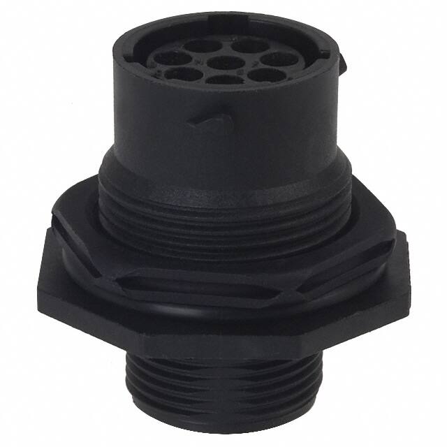 UTS7128S CONN RCPT HSNG FMALE 8POS PNL MT