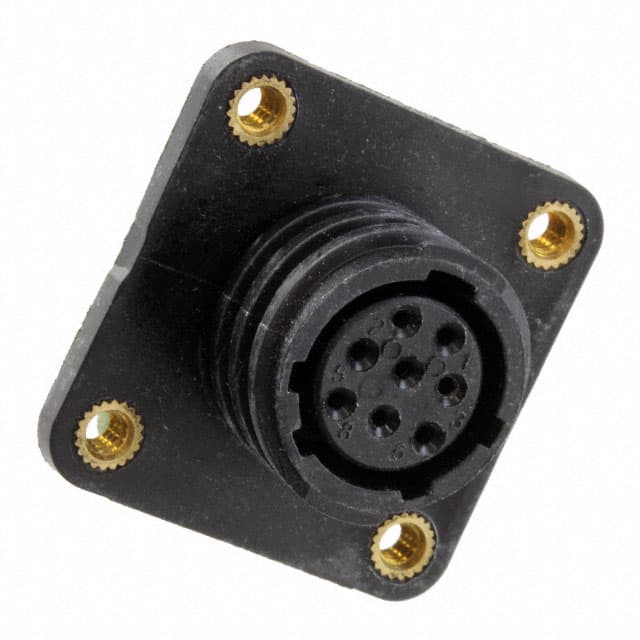 206433-3 CONN RCPT HSNG FMALE 8POS PNL MT