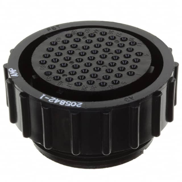 205842-1 CONN PLG HSG FMALE 63POS INLINE