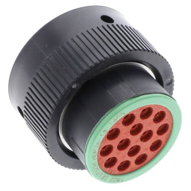 HDP26-18-14PN CONN PLUG HSNG MALE 14POS INLINE