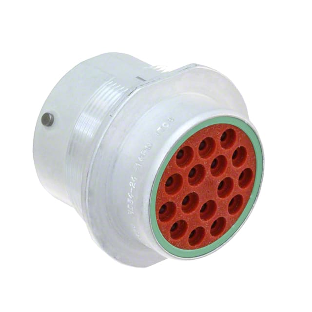 HD34-24-16PN CONN RCPT HSNG MALE 16POS PNL MT