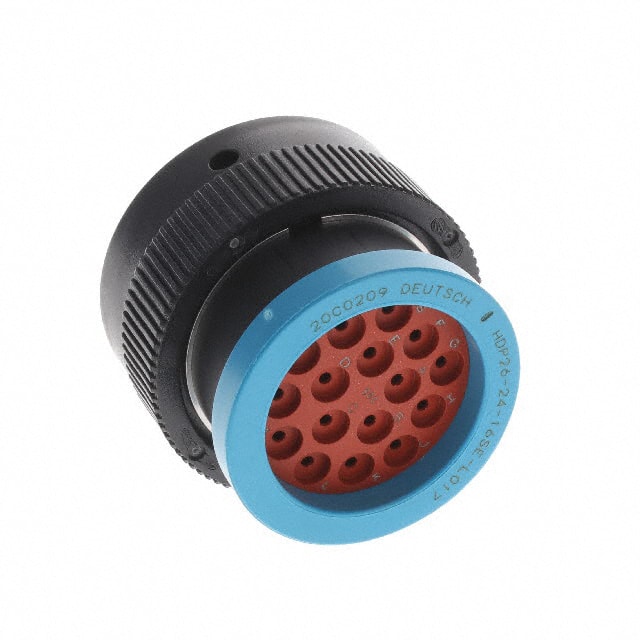 HDP26-24-16SE-L017 CONN PLG HSG FMALE 16POS INLINE