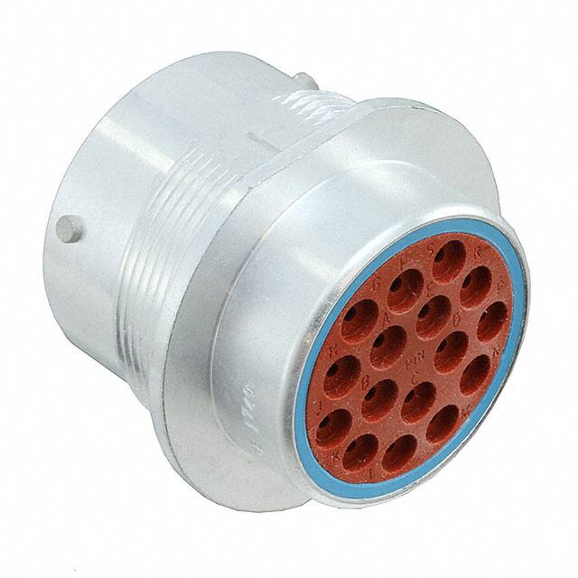 HD34-24-16PE CONN RCPT HSNG MALE 16POS PNL MT