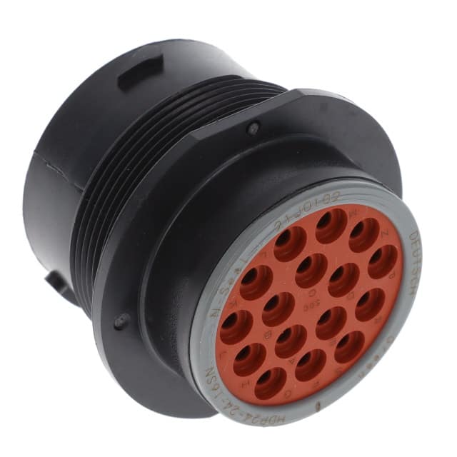 HDP24-24-16SN CONN RCPT HSG FMALE 16POS PNL MT