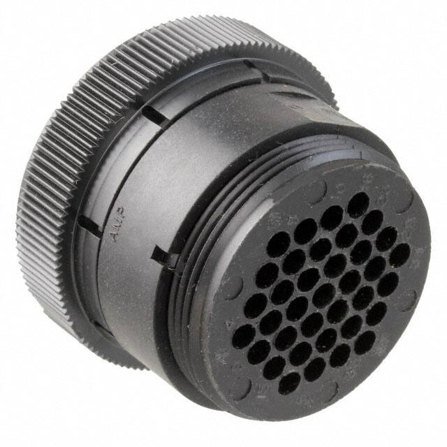 206305-4 CONN PLUG HSG MALE 37POS INLINE