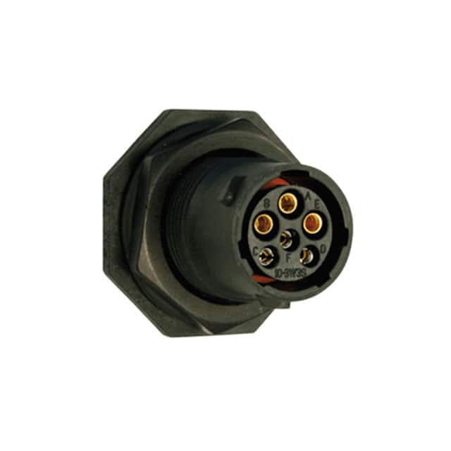 UTS7103W3S CONN RCPT HSNG FMALE 6POS PNL MT