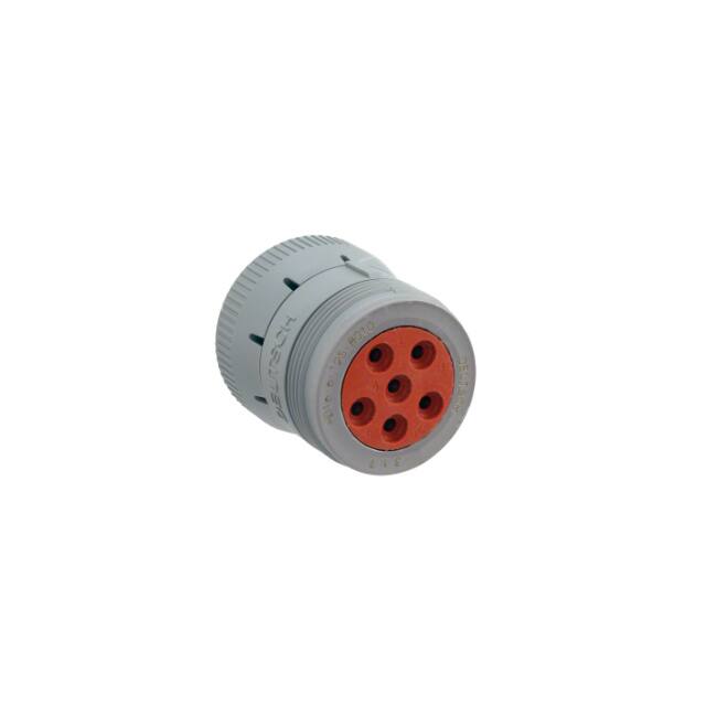 HD16-6-12S CONN PLUG HSG FMALE 6POS INLINE