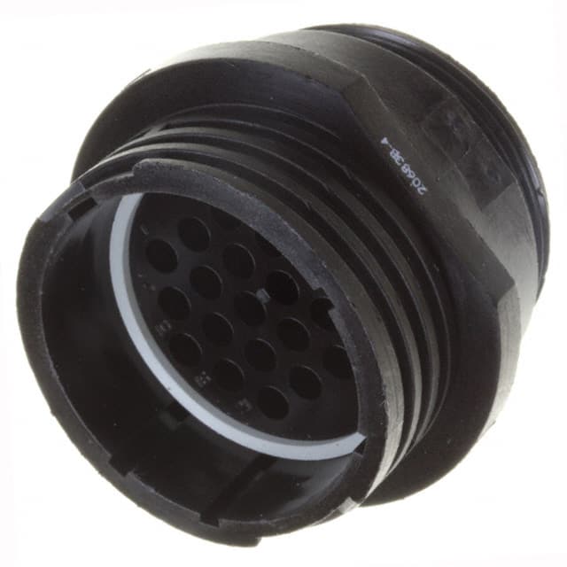 206838-4 CONN RCPT HSG MALE 24POS INLINE