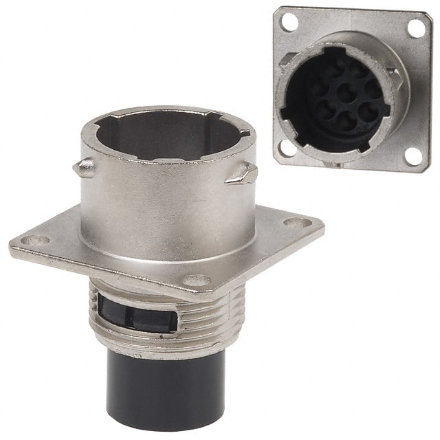 UT00128PH CONN RCPT HSNG MALE 8POS PNL MNT