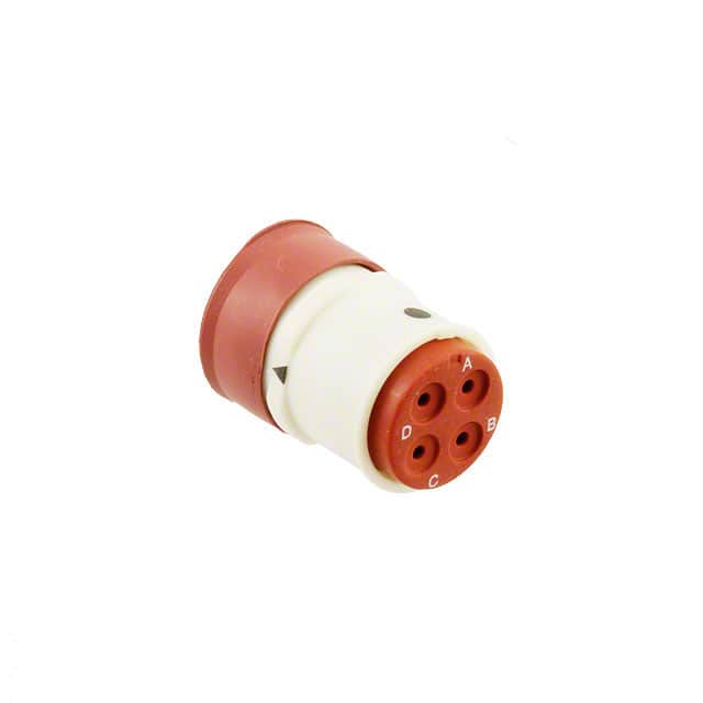 SJS840400 CONN RCPT HSNG MALE 4POS INLINE