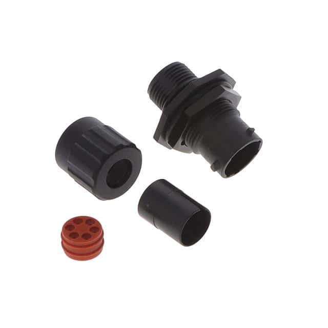 RTS710N6PHEC03 CONN RCPT HSG MALE 6POS PNL MNT