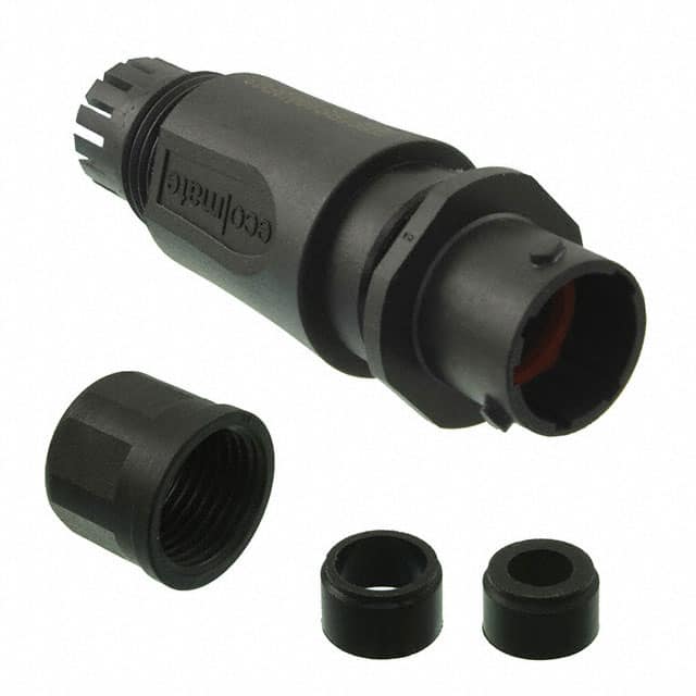 RTS1BS10N3P03 CONN RCPT HSG MALE 3POS INLINE
