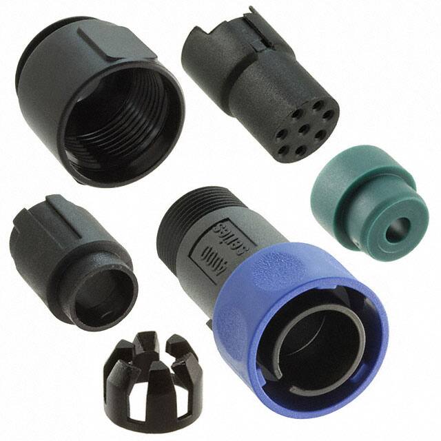 PXP4010/08S/4045 CONN PLG HSG FMALE 8POS INLINE