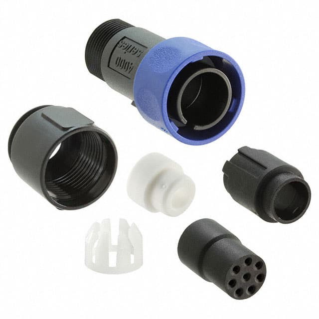PXP4010/08S/6065 CONN PLG HSG FMALE 8POS INLINE