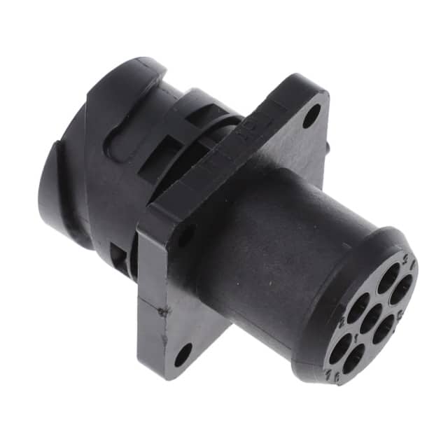 121583-0020 APD RECP FLG PIN 7 BLK