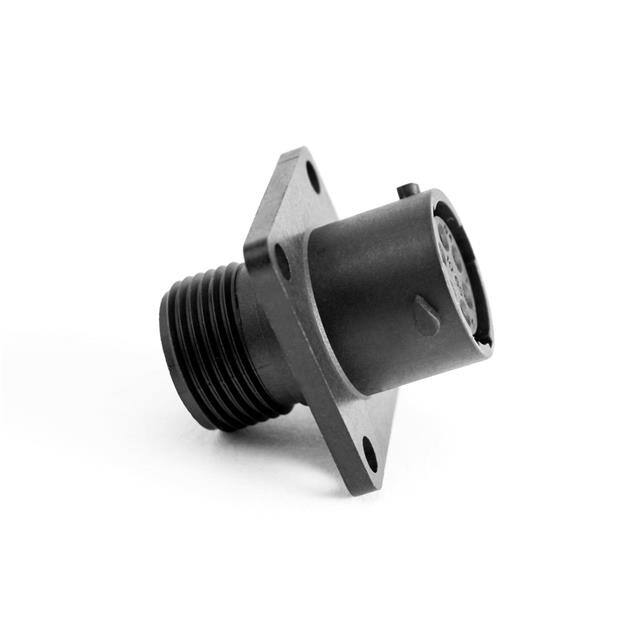 RTS010N3W3S03 RECEPTACLE, SQUARE FLANGE, 6 (3+