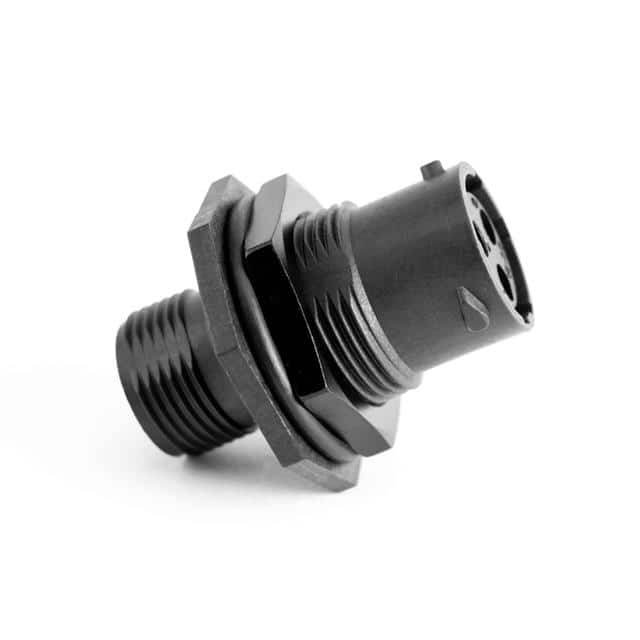 RTS710N3W3S03 RECEPTACLE, JAM NUT, 6 (3+3) POS