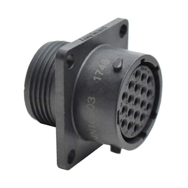 RTS014N19S03 CONN RCPT HSG FMALE 19POS PNL MT