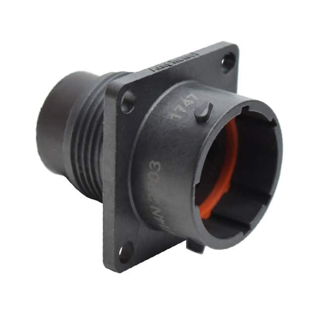 RTS014N2P03 CONN RCPT HSNG MALE 4POS PNL MNT