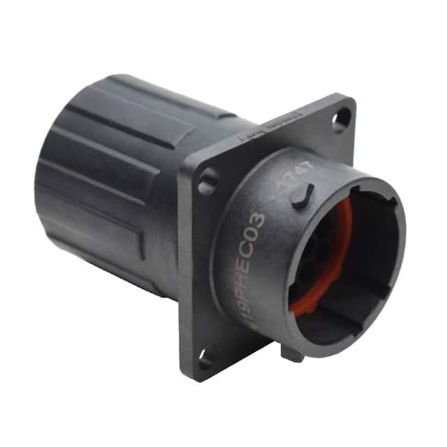 RTS016N19PHEC03 CONN RCPT HSG MALE 19POS PNL MT