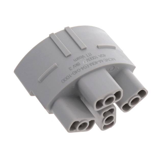MOVE-M-40M-F04-040-1000 MODULE 4-POLE FEMALE