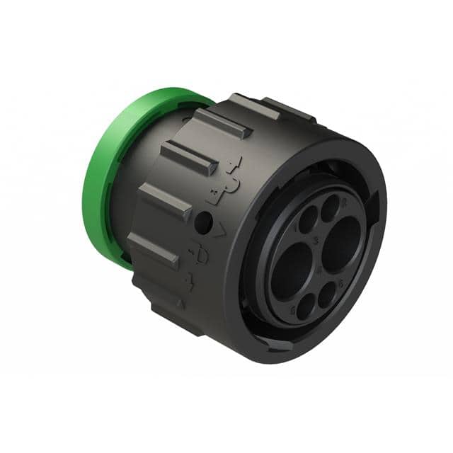 AHDP06-18-06SN-BRA 6 POSITION PLUG SOCKET, SHELL SI