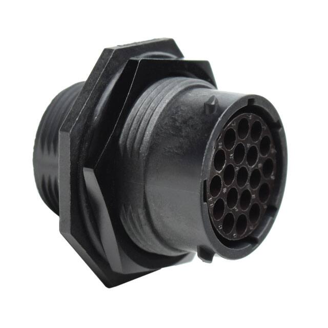 RTS716N19S03 CONN RCPT HSG FMALE 19POS PNL MT