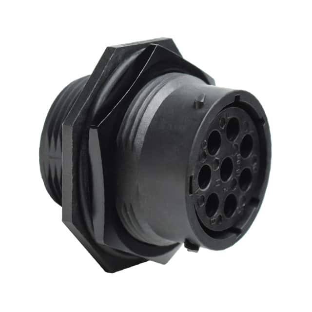 RTS718N8S03 CONN RCPT HSNG FMALE 8POS PNL MT