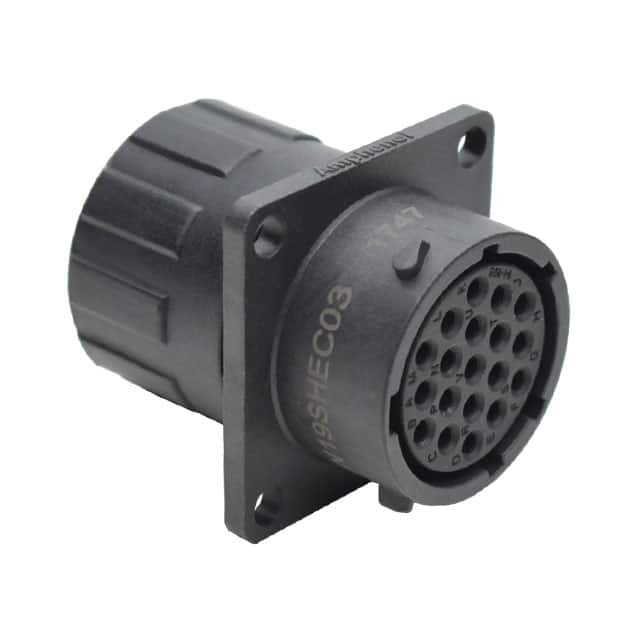 RTS014N19SHEC03 CONN RCPT HSG FMALE 19POS PNL MT
