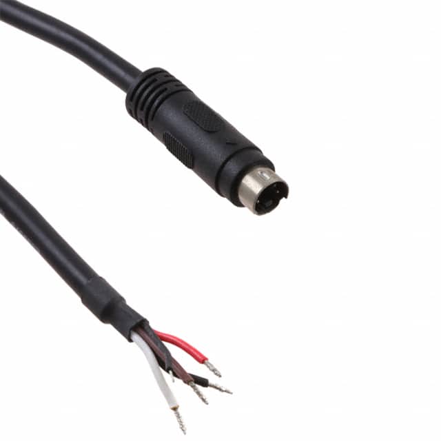10-00420 CBL 4POS MALE TO WIRE 6'