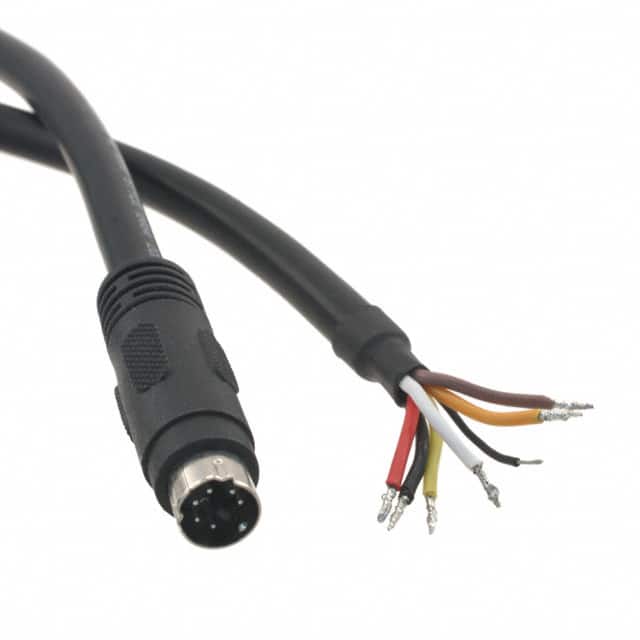 10-00422 CBL 6POS MALE TO WIRE 6'