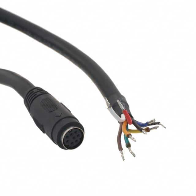 10-00431 CBL 8POS FMALE TO WIRE 6'
