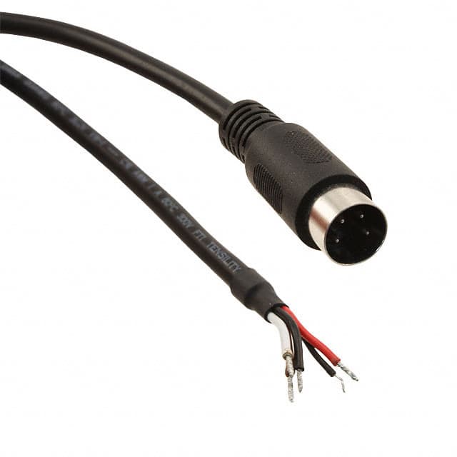 10-00434 CBL 4POS MALE TO WIRE 6'