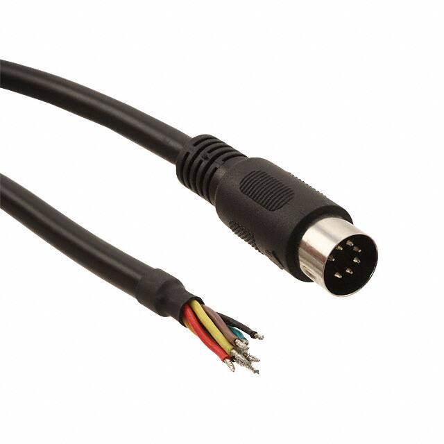 10-00437 CBL 7POS MALE TO WIRE 6'