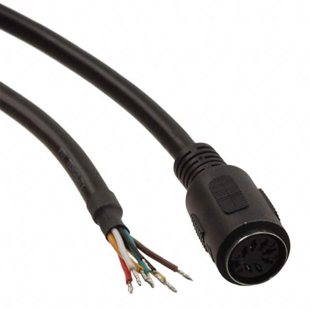 10-00444 CBL 7POS FMALE TO WIRE 6'