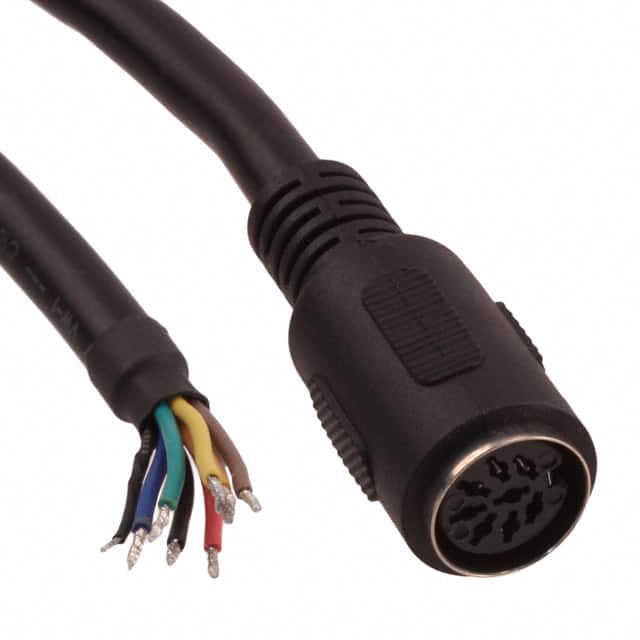 10-00445 CBL 8POS FMALE TO WIRE 6'