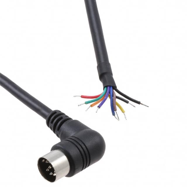 10-00530 CBL 8POS MALE TO WIRE 6'