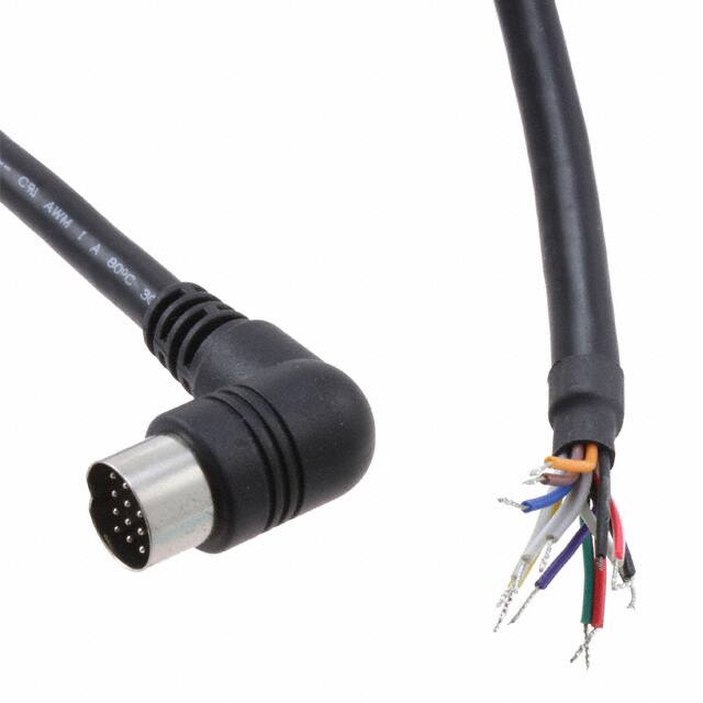 10-00531 CBL 13POS MALE TO WIRE 6'