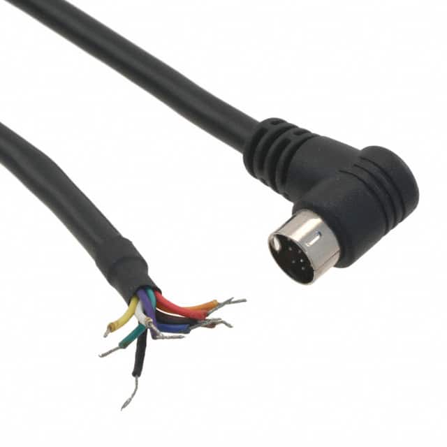 10-00545 CBL 9POS MALE TO WIRE 6'