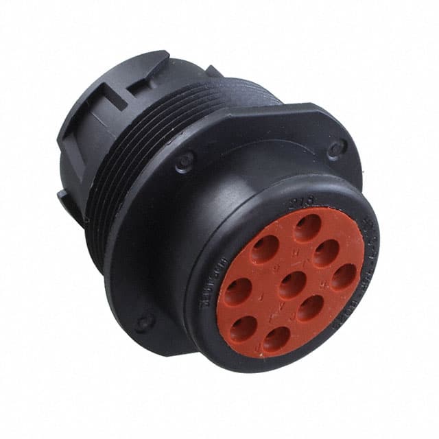 HD10-9-96P-B025 CONN RCPT HSNG MALE 9POS PNL MNT