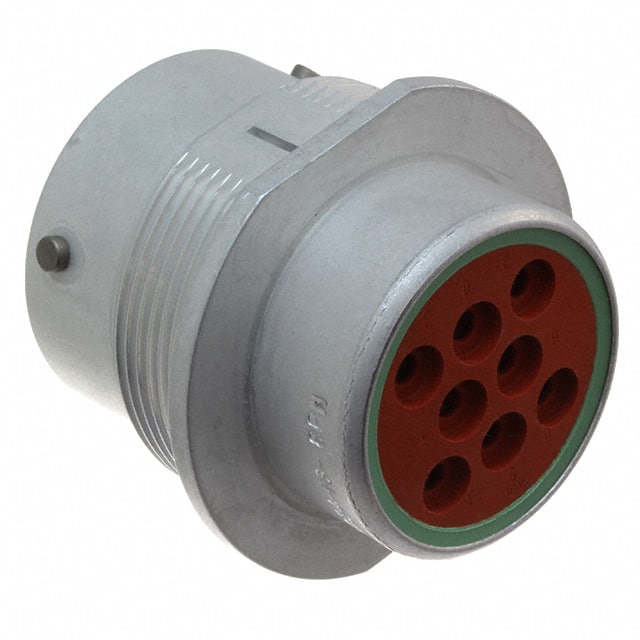 HD34-18-8PN CONN RCPT HSNG MALE 8POS PNL MNT