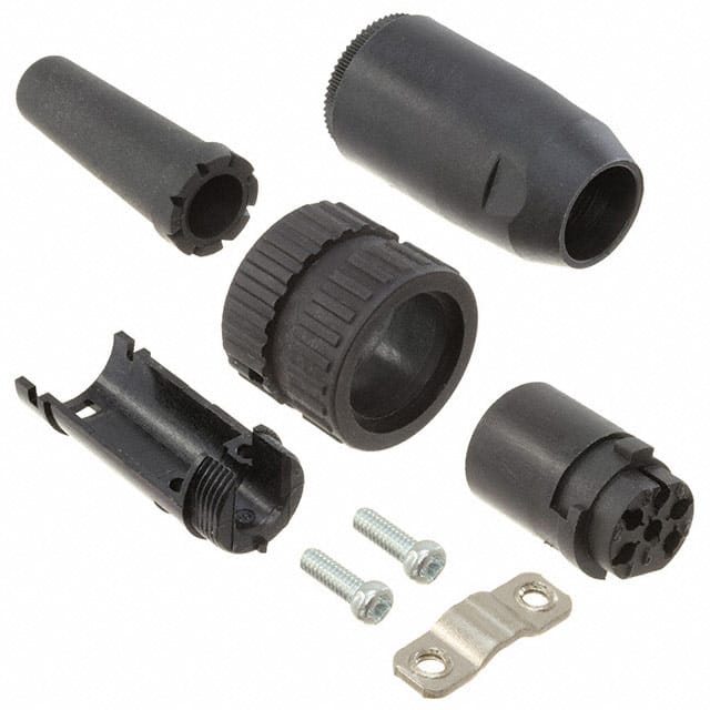 T 3424 951 CONN PLUG HSNG MALE 6POS INLINE
